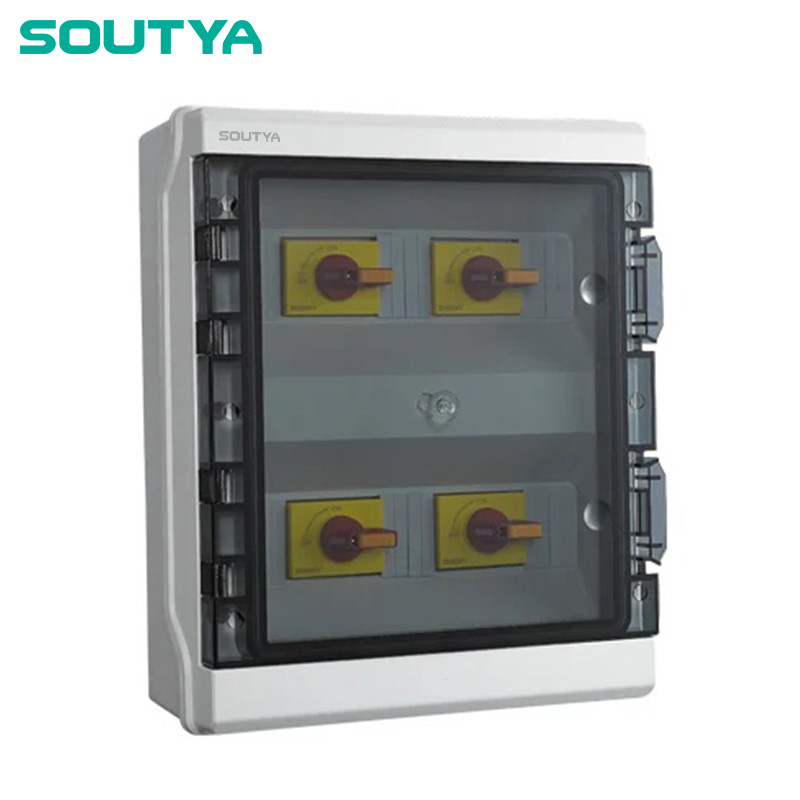 ডিসি আইসোলেটর বক্স IP65 ঘের চারটি স্ট্রিং